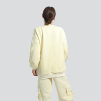 Liege Waffle Crew Neck Sweatshirt