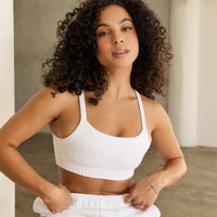 Liege Waffle Bra Top
