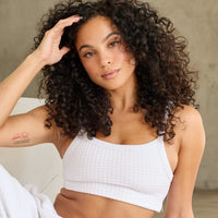 Liege Waffle Bra Top